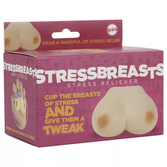 Stressball - naturlige bryster