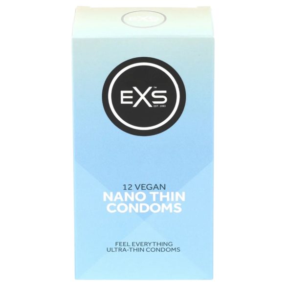 EXS Nano Thin - ultra-tynn kondom (12 stk)