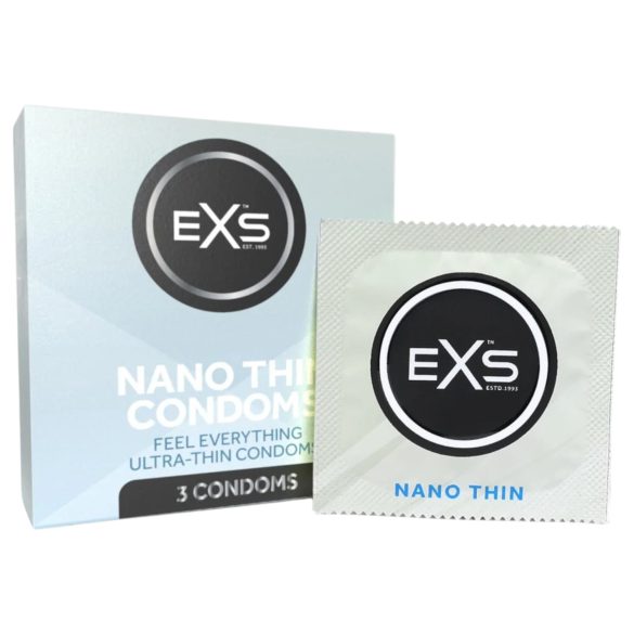 EXS Nano Thin - ultratynn kondom (3 stk)