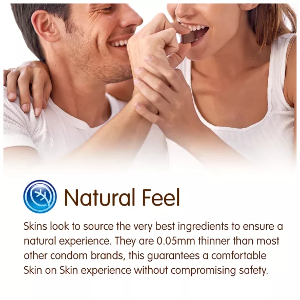 Skins - sjokolade kondomer (8 stk)