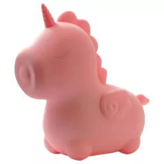   Unihorn Heart Throb - oppladbar enhjørning klitorisvibrator (rosa)