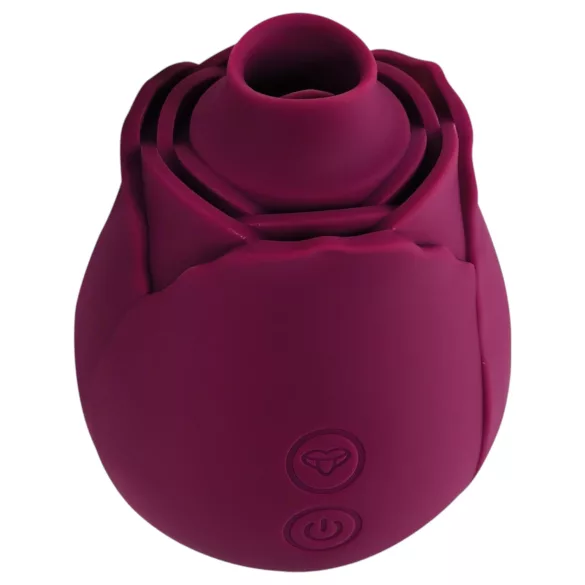 Skins Rose Flutterz - oppladbar klitorisvibrator (lilla)