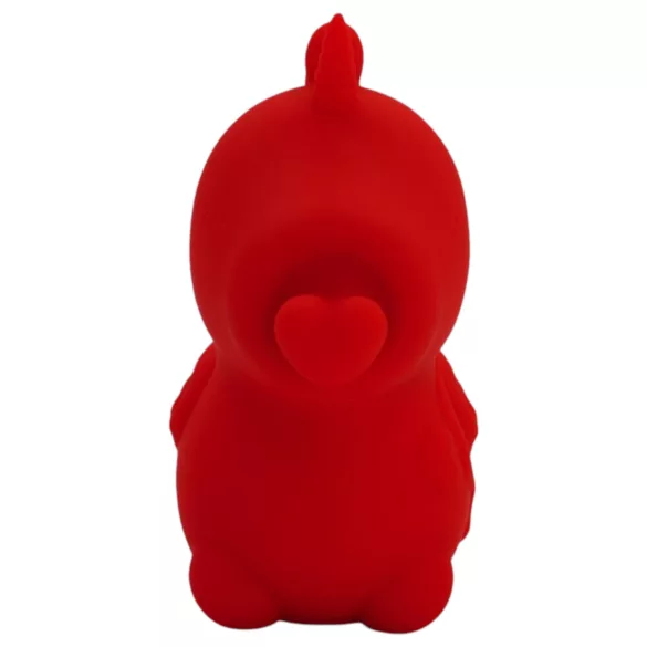Unihorn Cupid's Beau - oppladbar enhjørnings klitorisvibrator (rød)