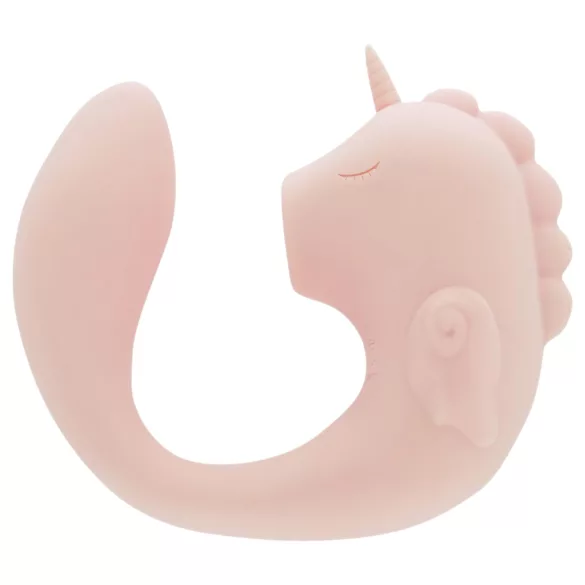 Unihorn C-Horse - G-punkt- og klitorisstimulerende vibrator (korall)