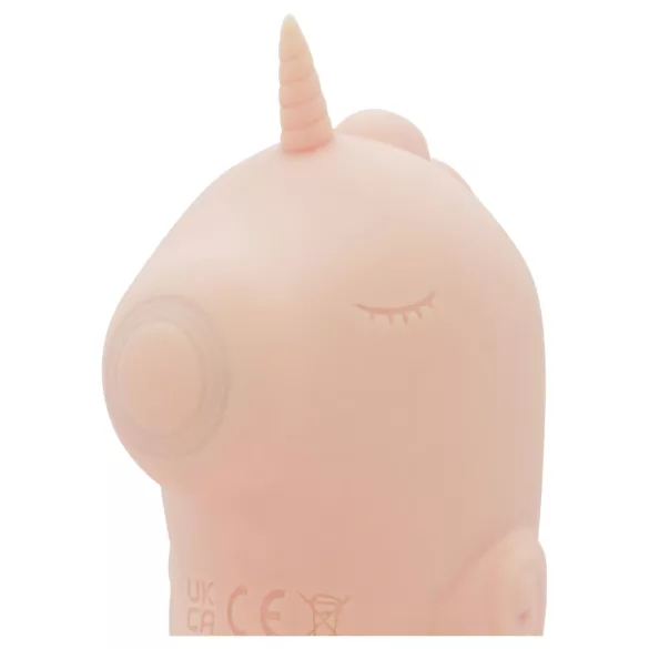 Unihorn C-Horse - G-punkt- og klitorisstimulerende vibrator (korall)