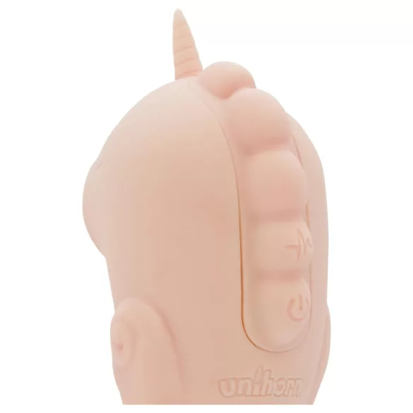 Unihorn C-Horse - G-punkt- og klitorisstimulerende vibrator (korall)