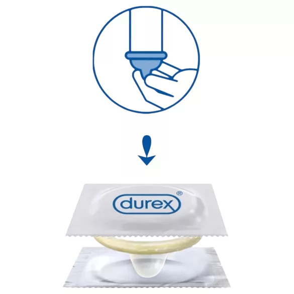 Durex Invisible Slim - tynne kondomer (10 stk)