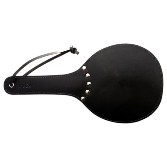 Rouge - ekte lær spor, med harde og myke sider (rød)