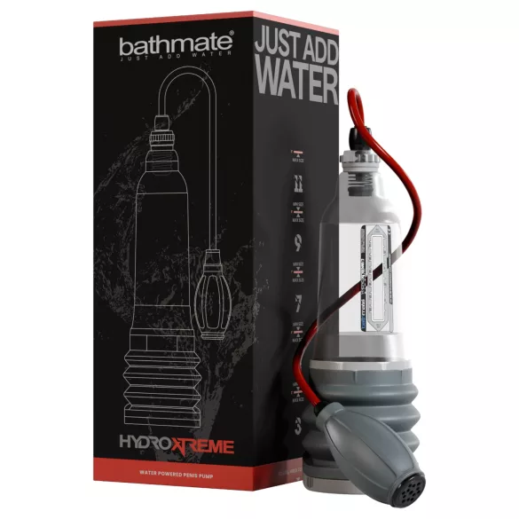 Bathmate HydroXtreme 7 Wide Boy - hydropumpe, uten tilbehør (gjennomsiktig)