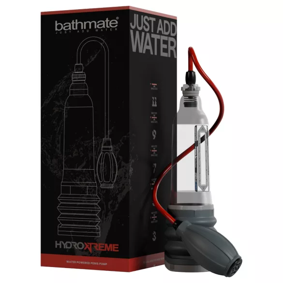 Bathmate HydroXtreme 6 - hydropumpe-sett (gjennomsiktig)
