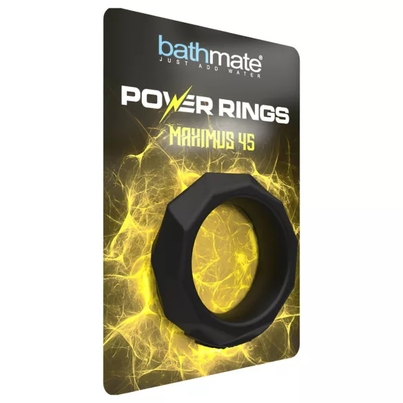 Bathmate Maximus 45 - silikon penisring (svart)