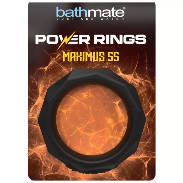 Bathmate Maximus 55 - silikon penisering (svart)