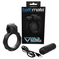   Bathmate Maximus Vibe 45 - oppladbar vibrerende penisring (svart)