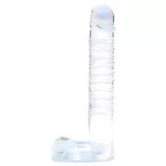 Clarity - klar glassdildo (gjennomsiktig)