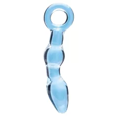   Clarity Utopian Mystique - riflet glassanaldildo (gjennomsiktig)
