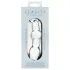 Clarity Utopian Mystique - riflet glassanaldildo (gjennomsiktig)