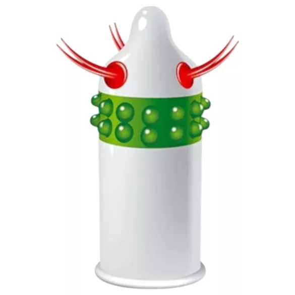 Egzo Uncle Bob – Piggete og tentakel-kondom (1 stk)