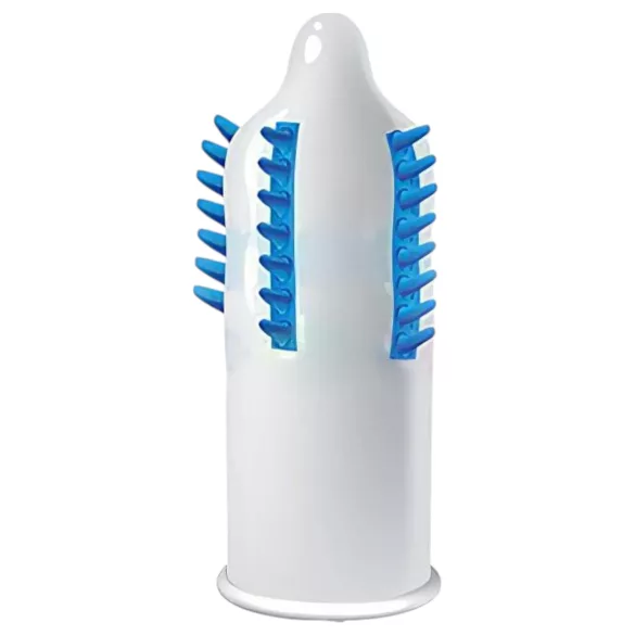 Egzo Tough Cat – kondom med riller og utstående knopper (1 stk)