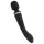 Lonely Lodi - oppladbar, 2-i-1 massasjevibrator (svart)