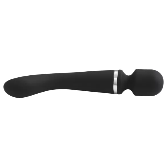 Lonely Lodi - oppladbar, 2-i-1 massasjevibrator (svart)