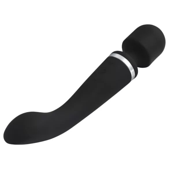 Lonely Lodi - oppladbar, 2-i-1 massasjevibrator (svart)