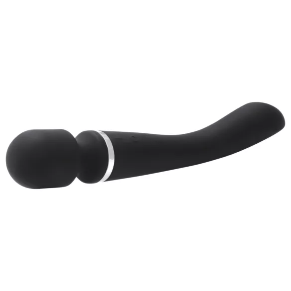 Lonely Lodi - oppladbar, 2-i-1 massasjevibrator (svart)