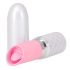 Pillow Talk Lusty - oppladbar, tungeformet stavvibrator (rosa)