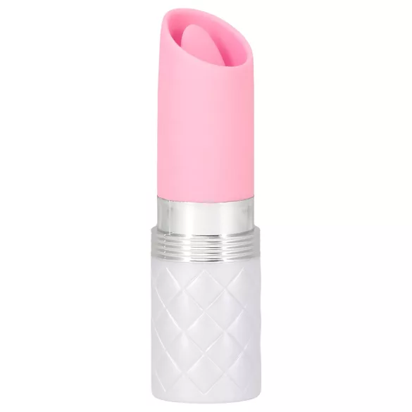 Pillow Talk Lusty - oppladbar, tungeformet stavvibrator (rosa)