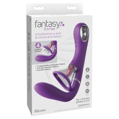   Fantasy For Her – 4-motor G-punkt og klitorisvibrator (lilla)