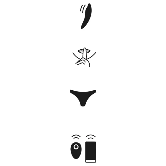 We-Vibe Moxie+ - bærbar klitorisvibrator med app- og fjernkontroll (turkis)