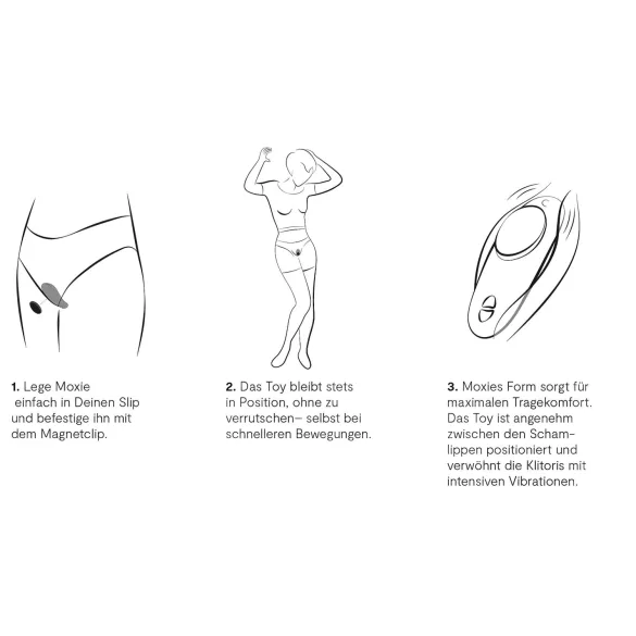 We-Vibe Moxie+ - trådløs, smart klitorisstimulator (turkis)