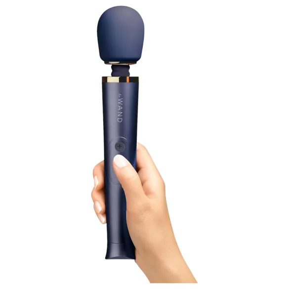 Le Wand Petite - eksklusiv, oppladbar massasjevibrator (blå)