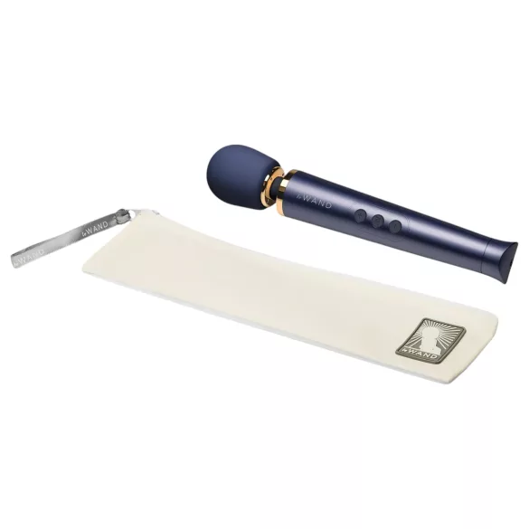 Le Wand Petite - eksklusiv, oppladbar massasjevibrator (blå)