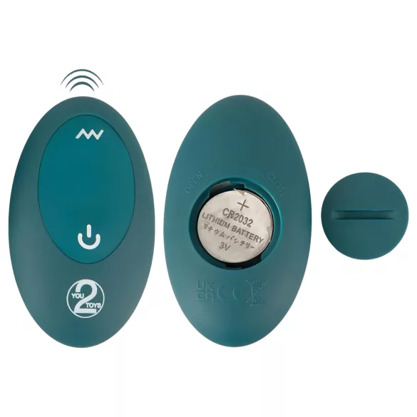 Couples Choice - 3i1 variabel vibrator (turkis)