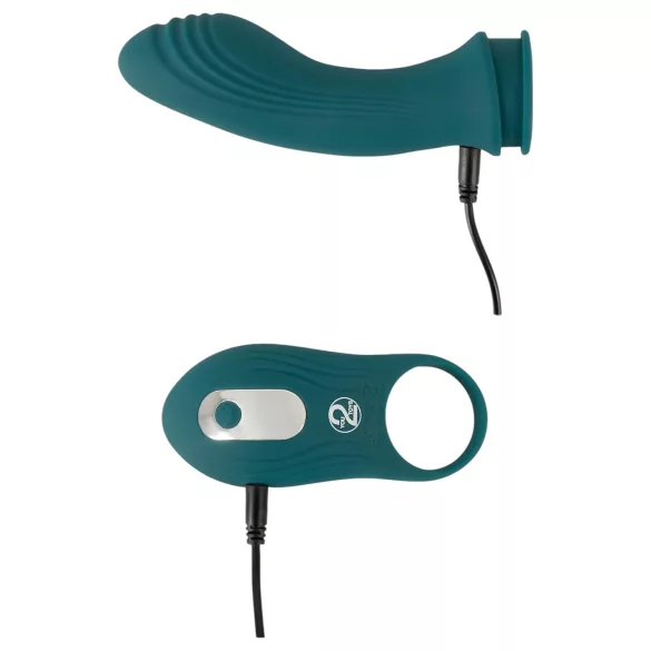 Couples Choice - 3i1 variabel vibrator (turkis)