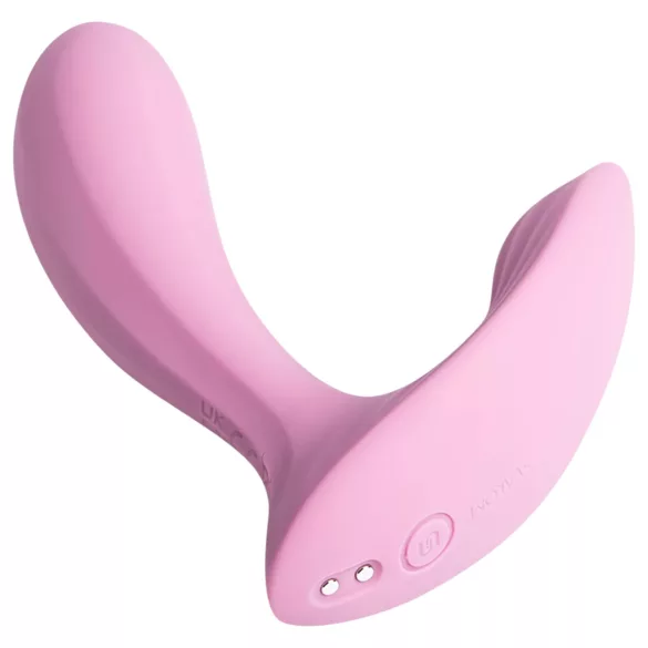 Svakom Erica - bærbar app-styrt påsettbar vibrator (rosa)