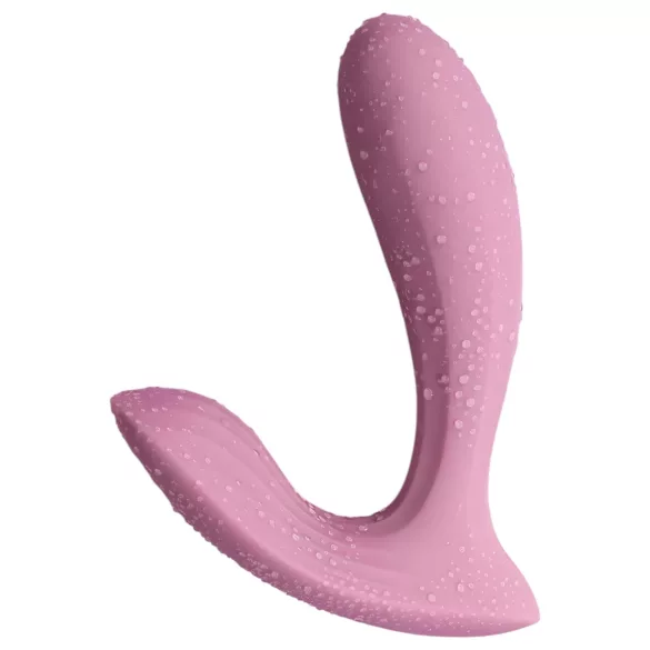 Svakom Erica - bærbar app-styrt påsettbar vibrator (rosa)