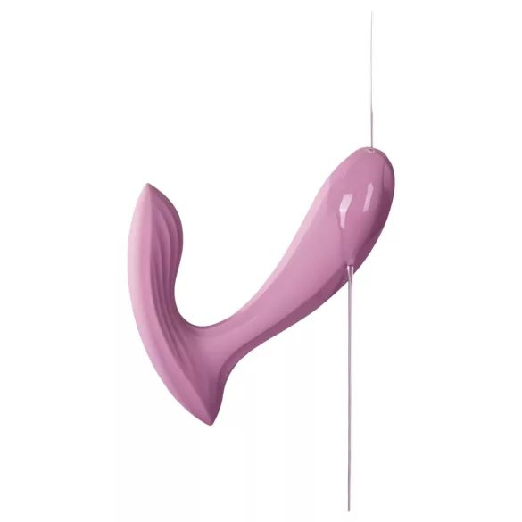 Svakom Erica - bærbar app-styrt påsettbar vibrator (rosa)