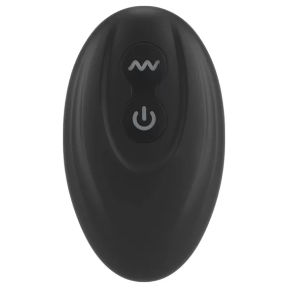 Rebel - prostata vibrator med penis- og testikkelring (svart)