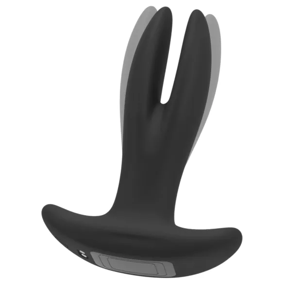ANOS - dobbel analvibrator (svart)