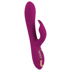 Javida - 3-i-1 perlevibrator med rotasjon (lilla)