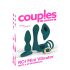 Couples Choice - 4-i-1 fjernstyrt vibrator (turkis)