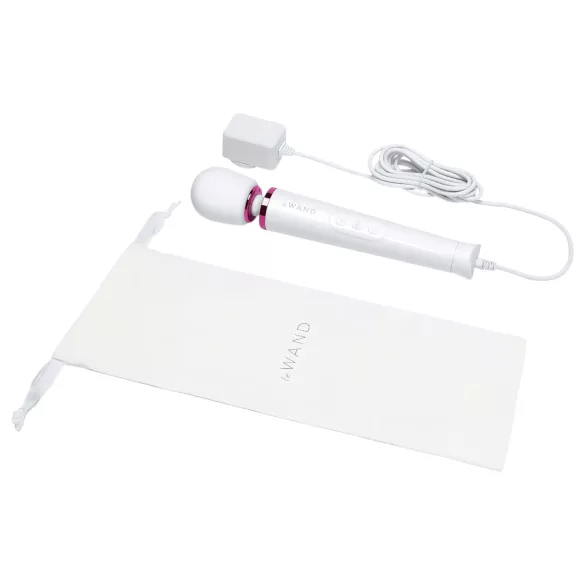 Le Wand Petite Plug-In - nettverksmassasjevibrator (hvit)