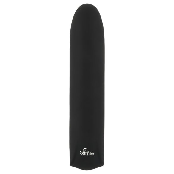 Smile - oppladbar, vanntett mini-vibrator (svart)