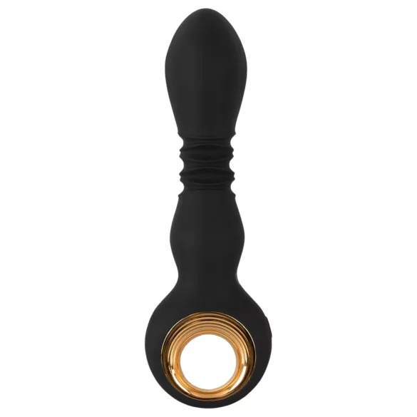 Eternal - kraftig vibrator med trykk (svart)