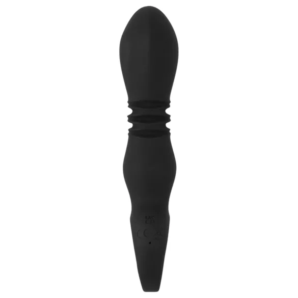 Eternal - kraftig vibrator med trykk (svart)