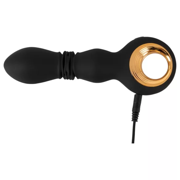 Eternal - kraftig vibrator med trykk (svart)