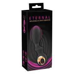 Eternal - oppblåsbar G-punktvibrator (svart)