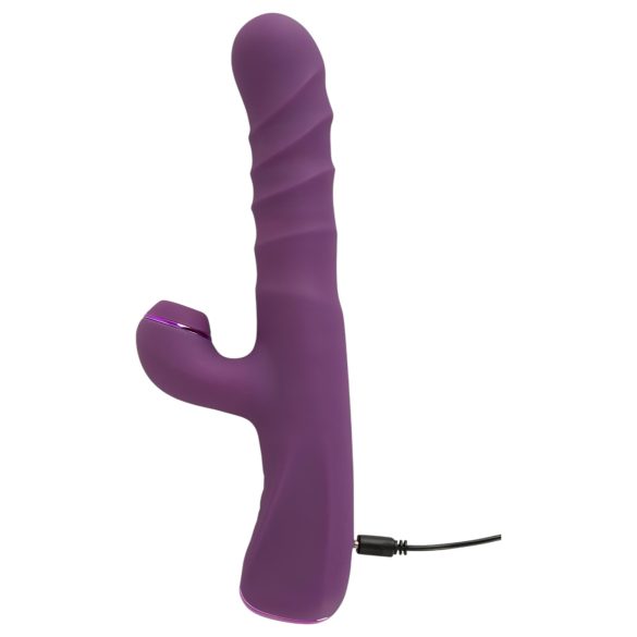 Javida - 3-i-1 rabbit-vibrator (lilla)
