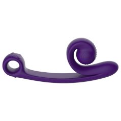   Snail Vibe Curve - 2-i-1 klitorisstimulator og vibrator (lilla)